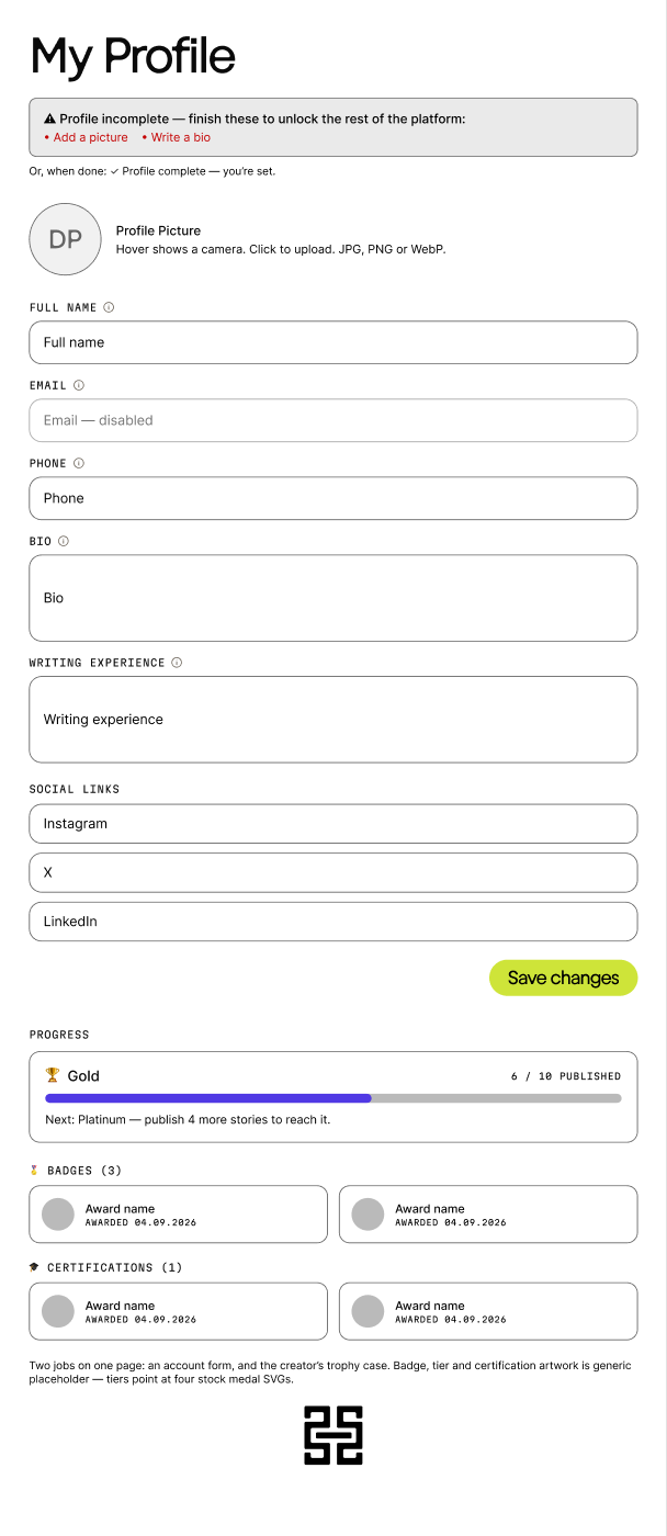 Djeli creator profile